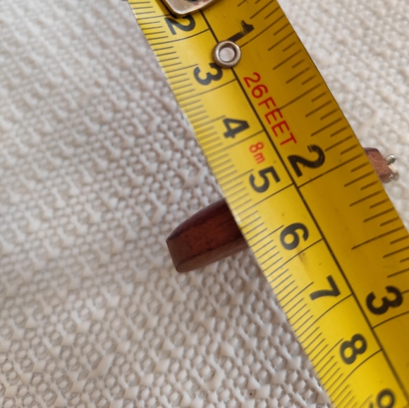 4/$50⭐️Abalone Inlayed  Wooden Pendant - Picture 6 of 6